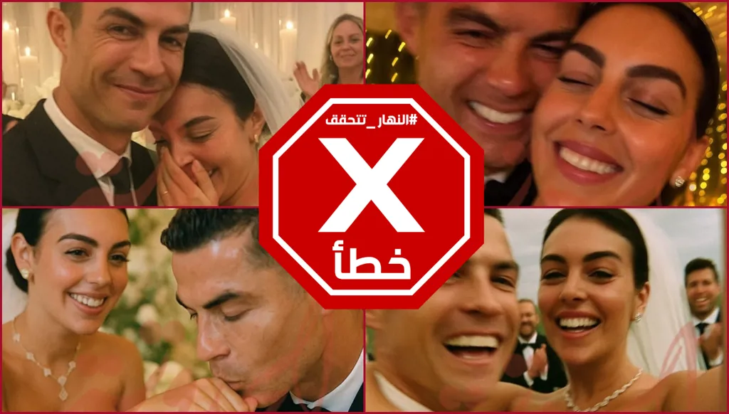 حقيقة صور زفاف رونالدو وجورجينا... النهار تدقق FactCheck