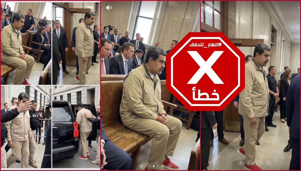 مادورو أمام القاضي... صور من داخل المحكمة؟ النهار تتحقق FactCheck