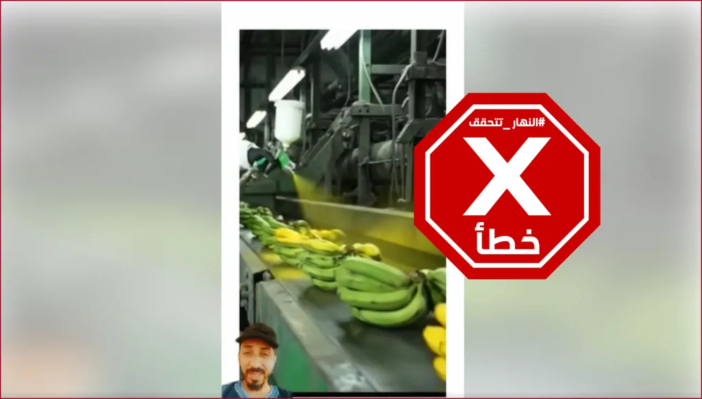 أخطر فيديو... هكذا يصبغون الموز والطماطم قبل بيعها؟ النهار تتحقق FactCheck