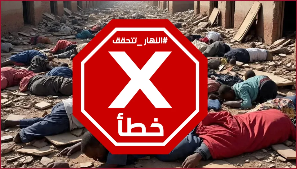 حقيقة صورة عشرات الجثث المرمية في طرقات الفاشر... النهار تتحقق FactCheck