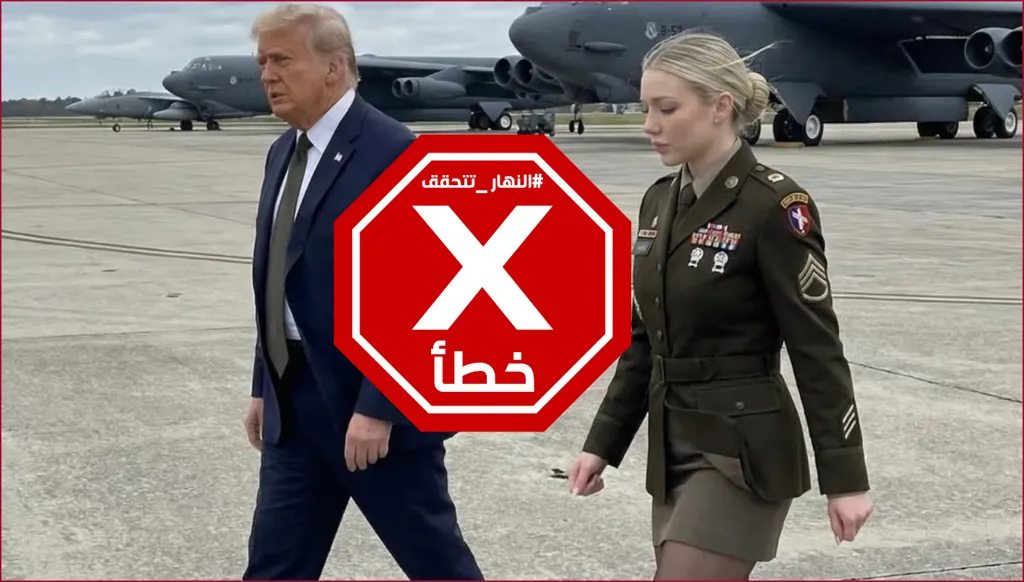 هذه هي الكابتن جيسيكا التي قصفت مقر خامنئي في طهران ودمّرته؟ النهار تتحقق FactCheck