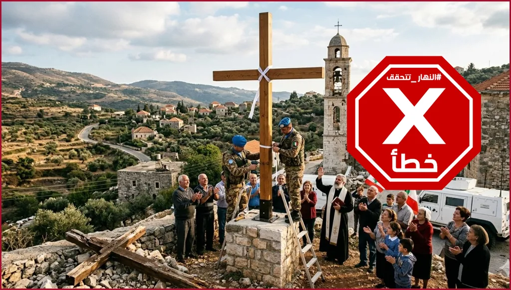 أهالي دبل يحتفون بتمثال جديد للمسيح... ما صحة هذه الصورة؟ النهار تتحقق FactCheck