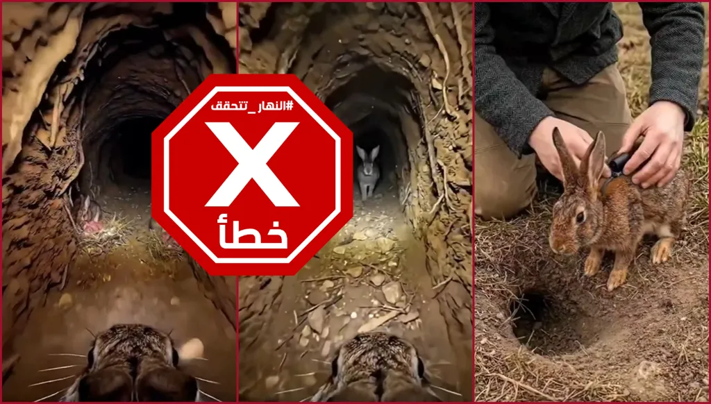 أرنب يقودكم إلى ممكلة سرية تحت الأرض؟ النهار تتحقق FactCheck