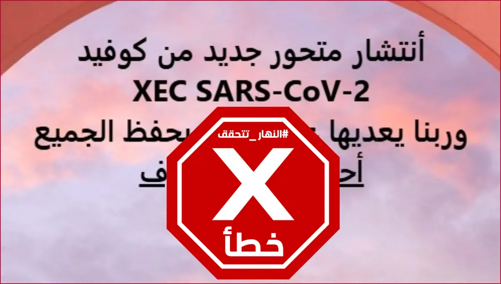 كلا، لم ينتشر متحور جديد من فيروس كورونا في مصر FactCheck#