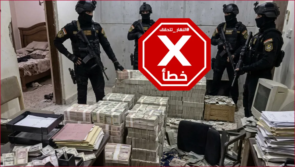 الصورة المتناقلة بالمزاعم الخاطئة (اكس). 