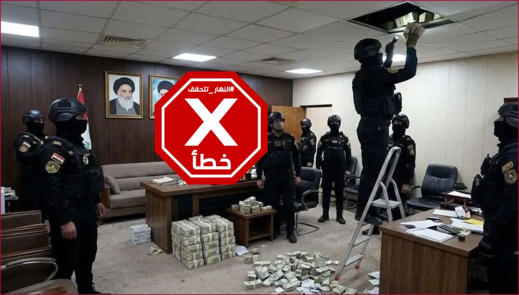 مصادرة ملايين الدولارات... صور صادمة من بيت نائب عراقي؟ النهار تتحقق FactCheck
