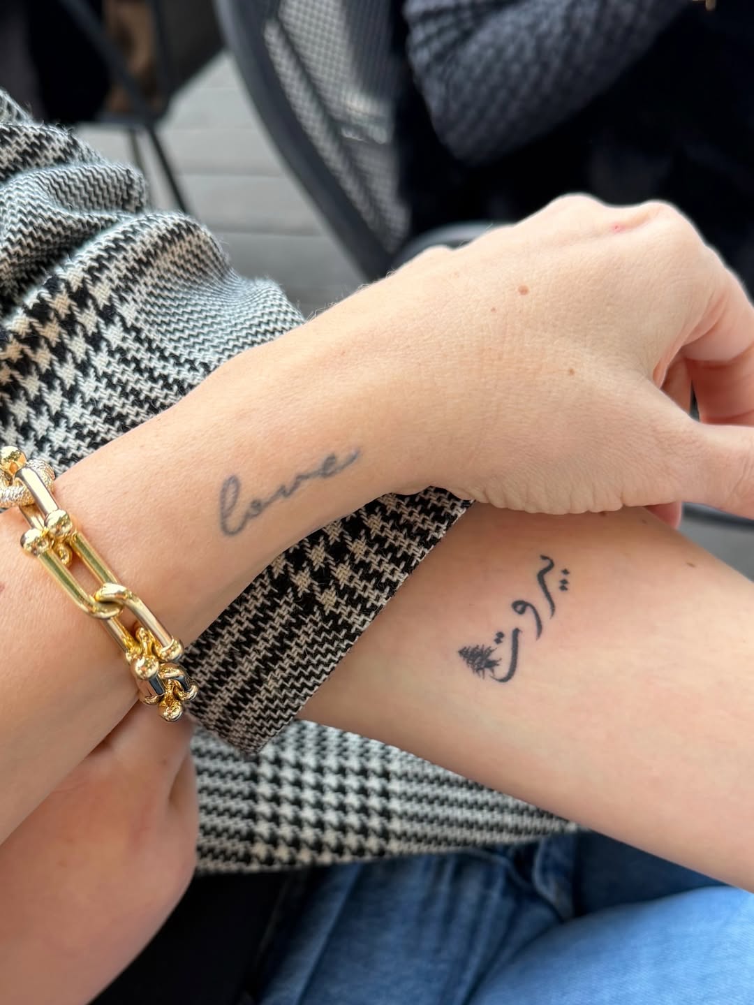 وشم إليسا وهاديسا (إنستغرام)