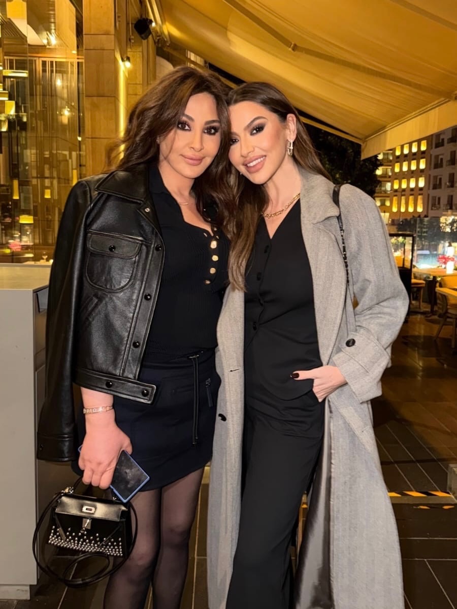 هاديسا وإليسا في بيروت (إنستغرام).