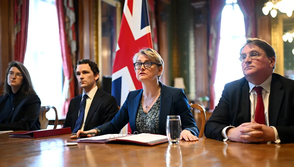 UK gathers more than 40 countries to plot ways of reopening the Strait of Hormuz (AP)