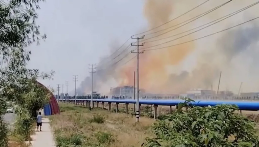 انفجار بمصنع كيميائيات في الصين... 5 قتلى و19 جريحاً