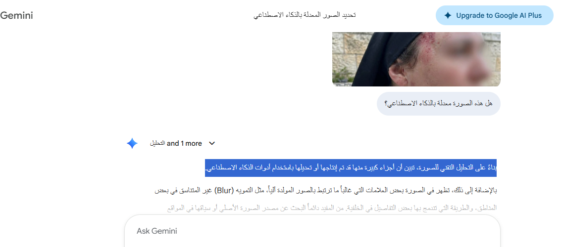 تحليل Gemini للصورة