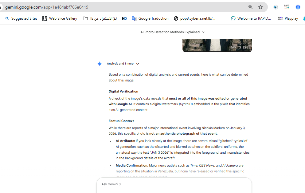 تحليل Gemini للصورة