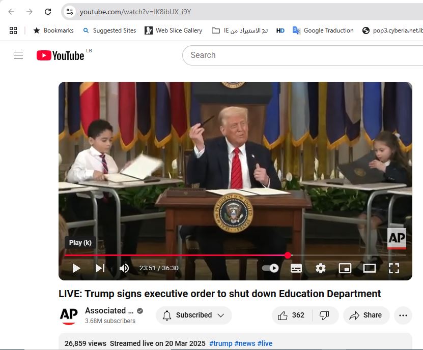  لقطة شاشة من فيديو أ. ب