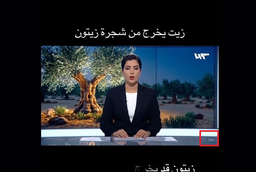 شعار VEO اسفل المقطع 