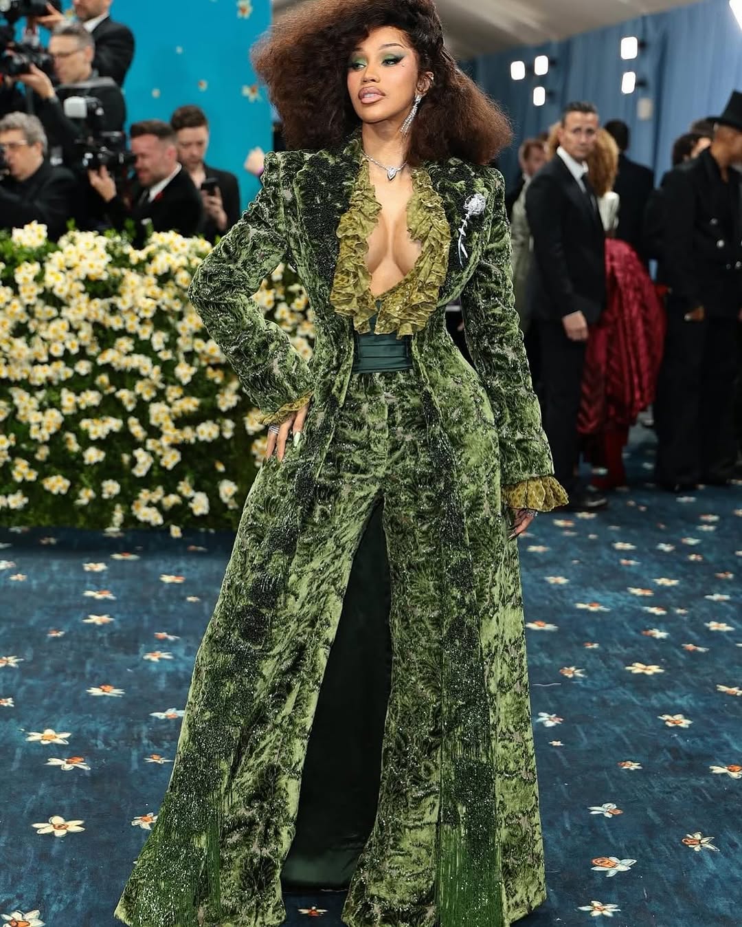 كاردي بي في ميت غالا 2025 (انستغرام)