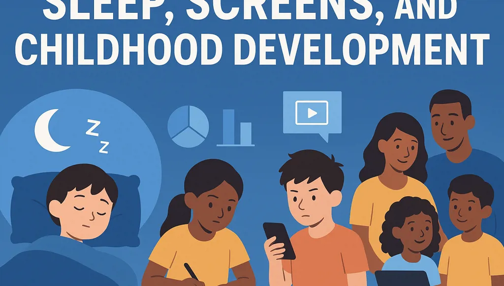 النوم والشاشات: معركة الأهل اليومية لحماية صحة أبنائهم