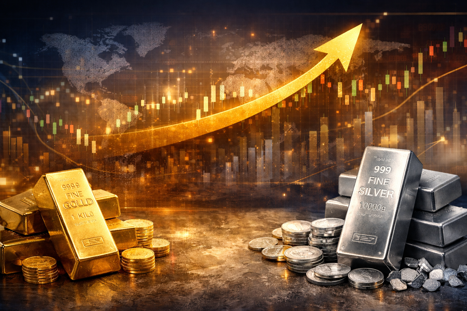 الذهب بلغ مستويات تاريخية قرب 4550 دولاراً (ذكاء اصطناعي)