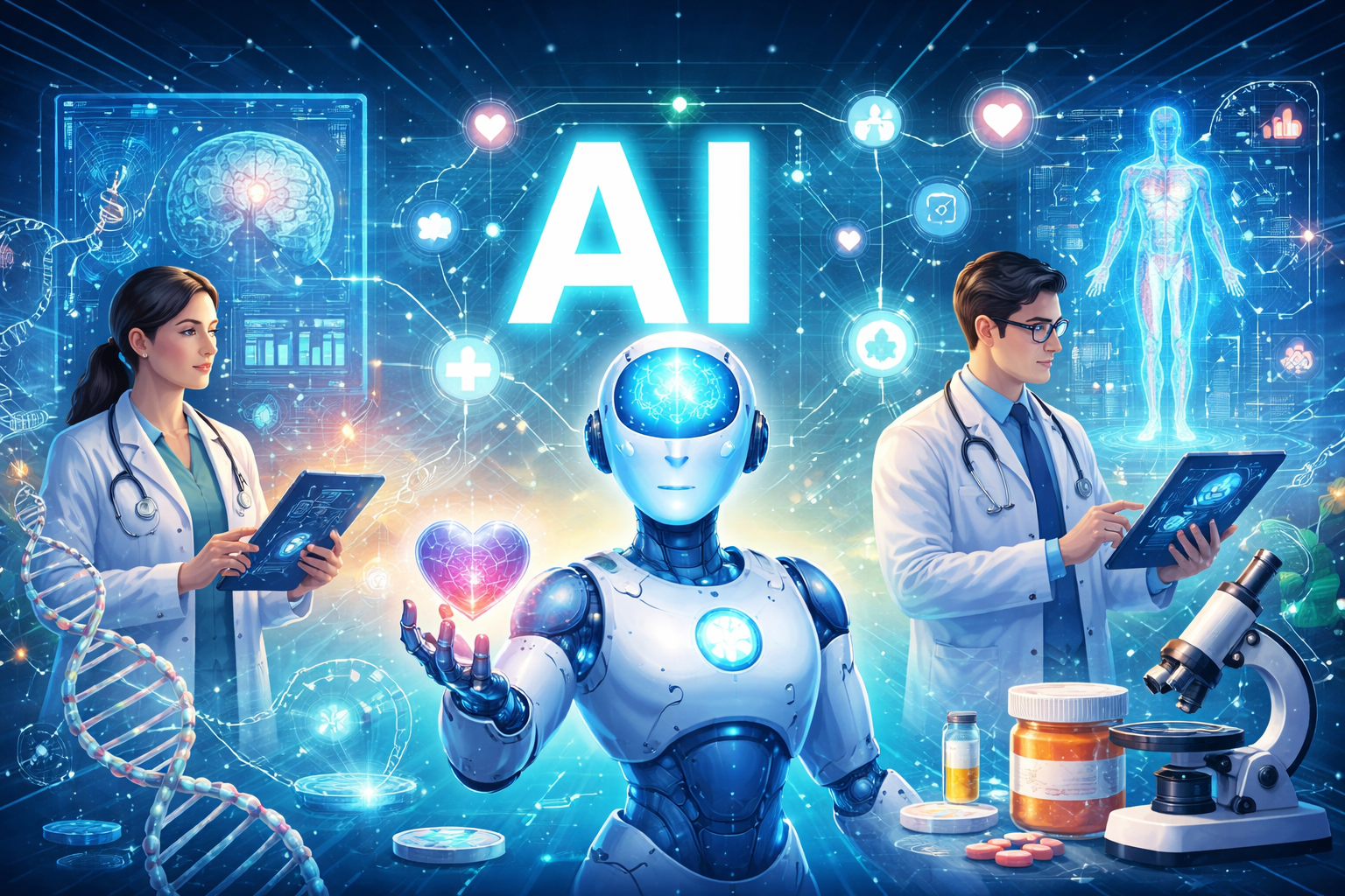 الذكاء الاصطناعي يدخل العيادات (ذكاء اصطناعي)