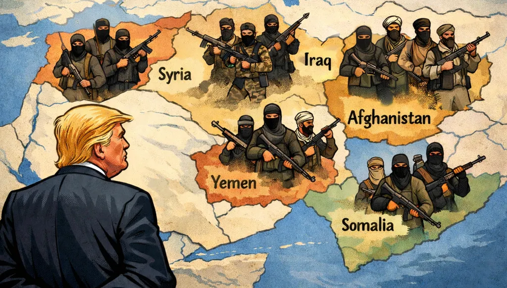 استهداف لـ"داعش" ومساحات لـ"القاعدة"… واشنطن تعيد رسم "خريطة الجهاديين"؟