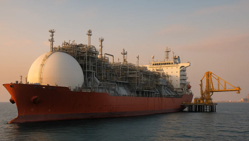 بالتعاون مع شركة أميركية... العراق يعزز أمنه الطاقوي بمحطة غاز عائمة في البصرة