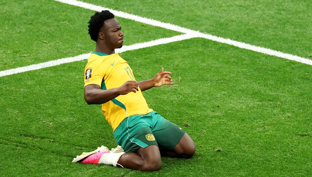 من لاجئ إلى نجم... من هو نيستوري إيرانكوندا الذي سجل هدف أستراليا الأول في كأس العالم 2026؟