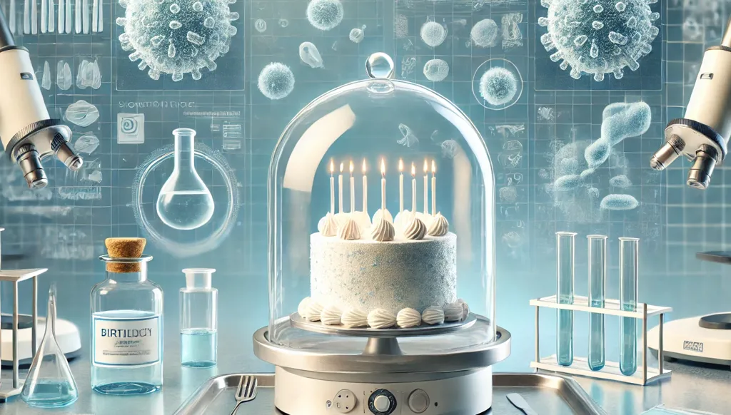 نفخة الـBirthday... ترفع البكتيريا على الكعكة الى 1400%!