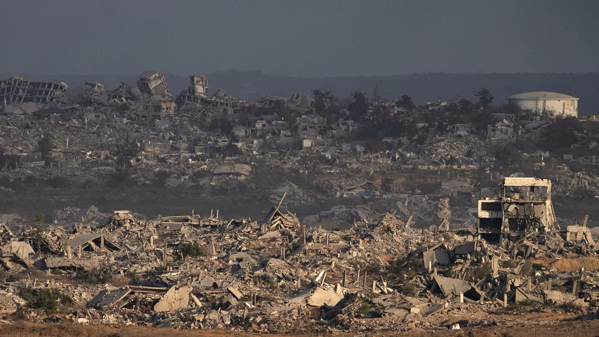 دمار هائل في قطاع غزة جراء القصف الإسرائيلي (أرشيفية)
