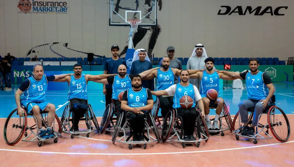 سعيد بن مكتوم يتوج بلدية دبي بطلاً لسلة الكراسي في دورة ند الشبا الرياضية