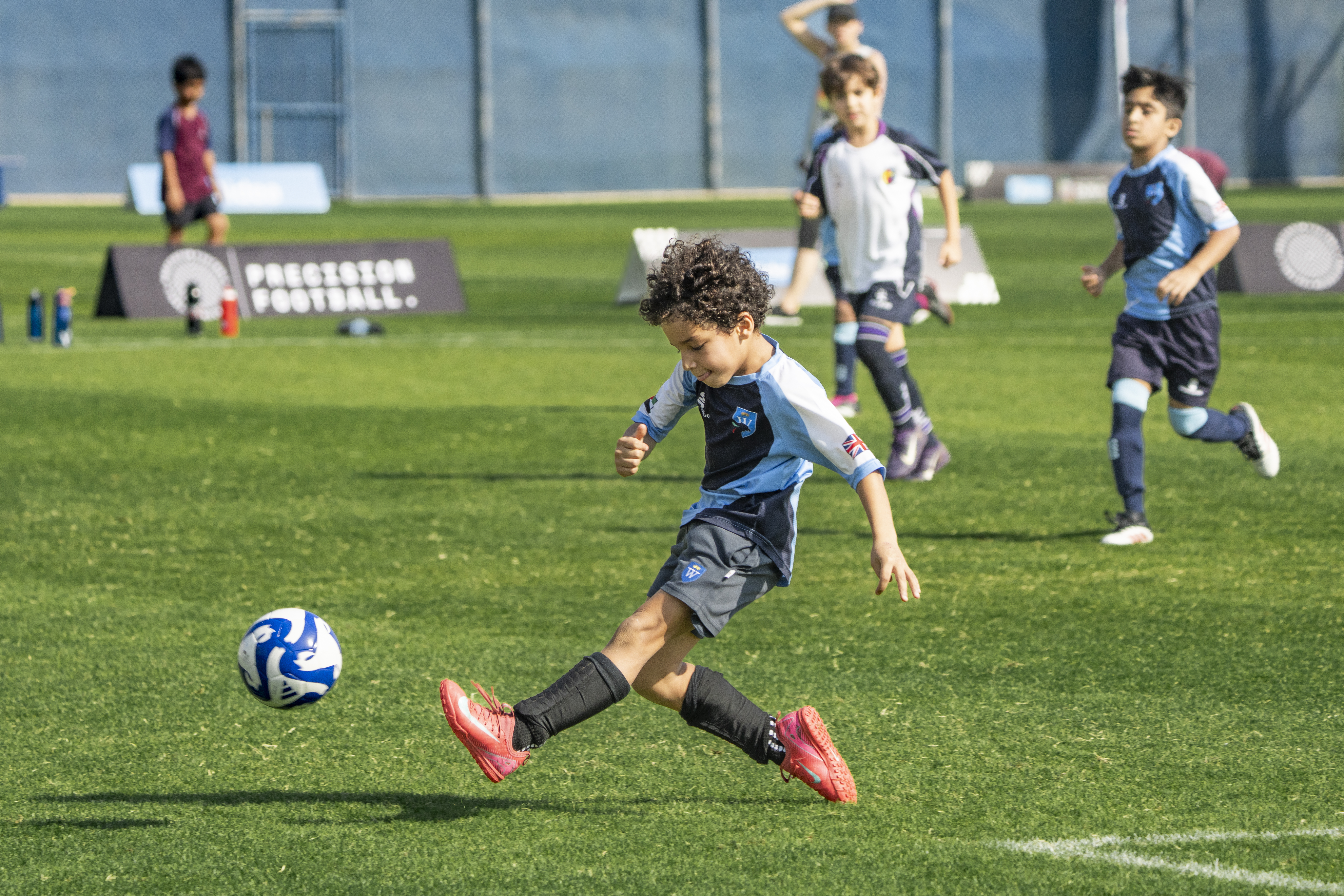 من منافسات كرة القدم. (وكالات)