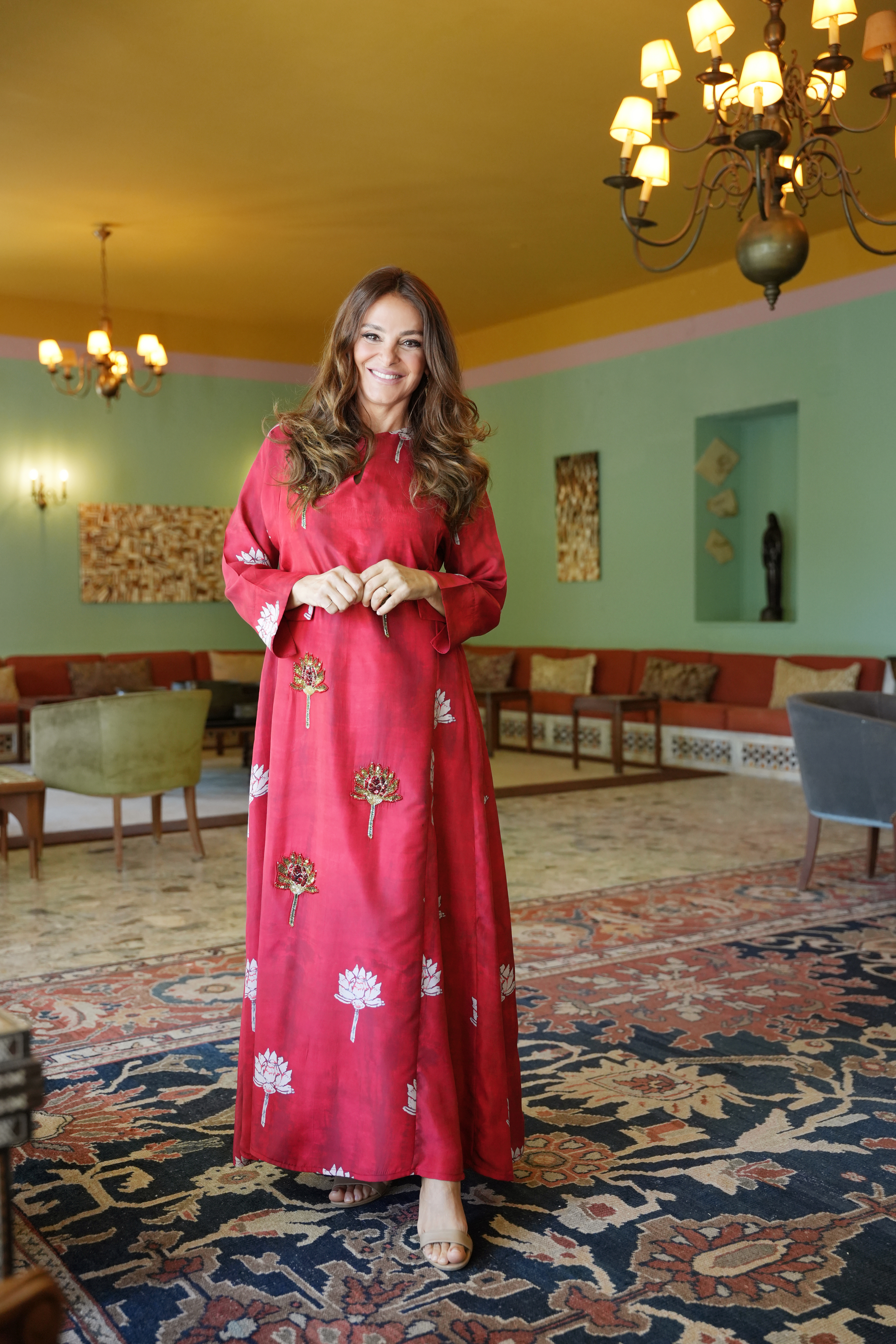 رئيسة مهرجان اهدنيات الدولي ريما فرنجيه (الصورة خاص النهار)