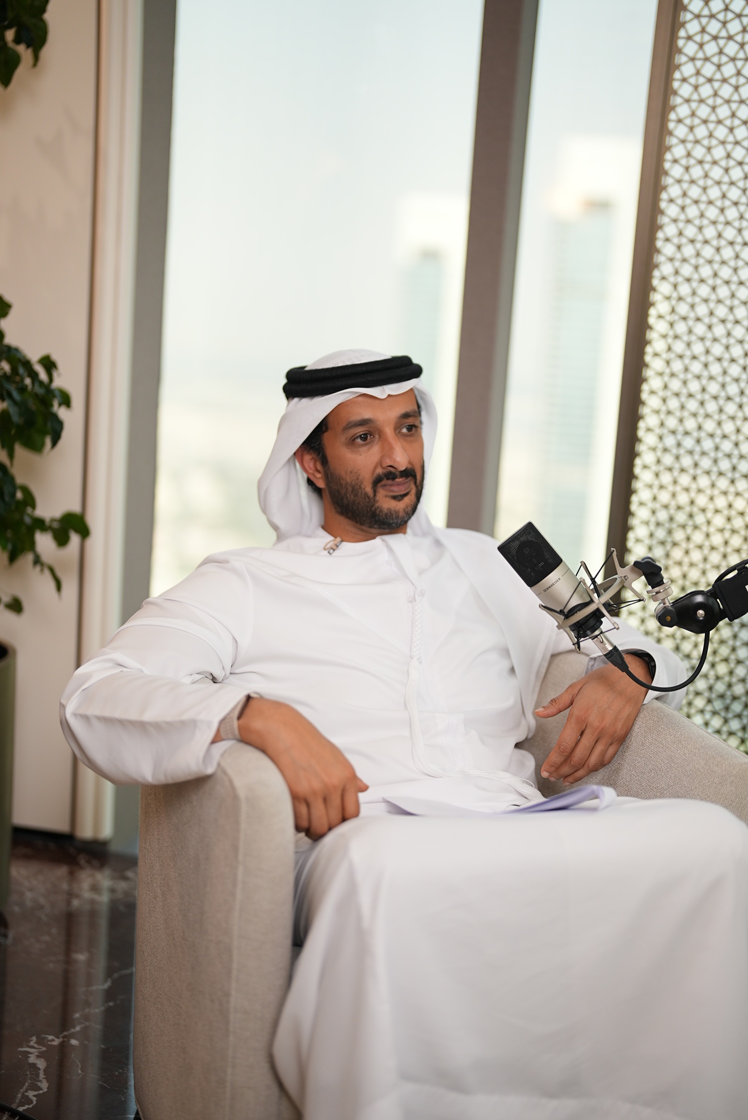 وزير الاقتصاد والسياحة الإماراتي معالي عبدالله بن طوق المري. (النهار)