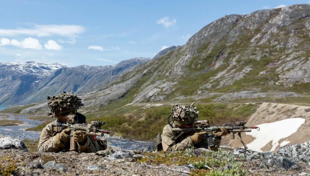 بغياب واشنطن... وزراء دفاع دول شمال أوروبا يحضرون مناورات عسكرية في غرينلاند