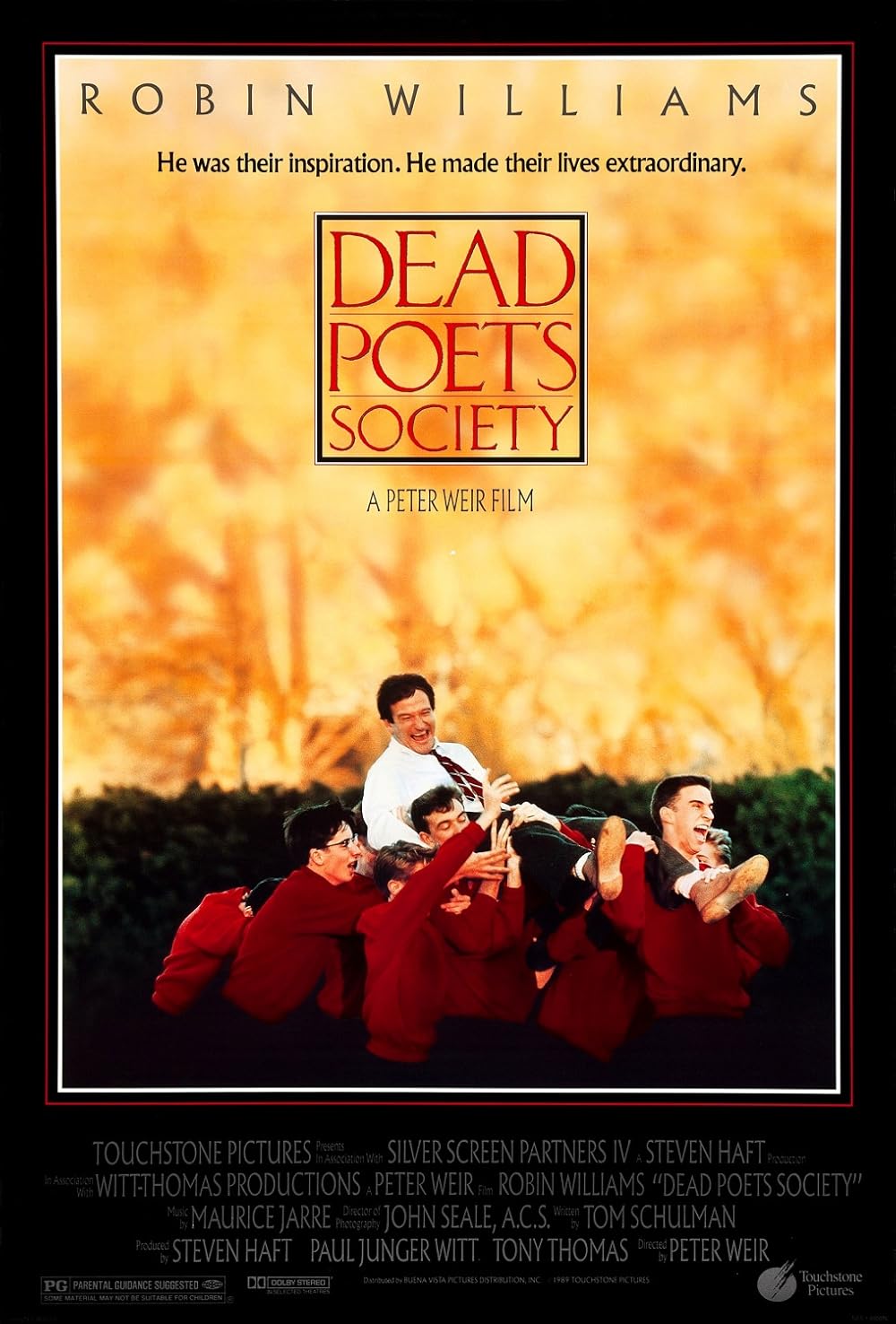 فيلم Dead Poets Society.