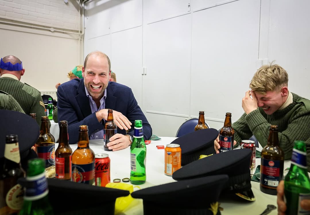 صورة غير منشورة للأمير ويليام مع فوج الحرس الويلزي في كانون الأول/ ديسمبر 2025 (انستغرام)