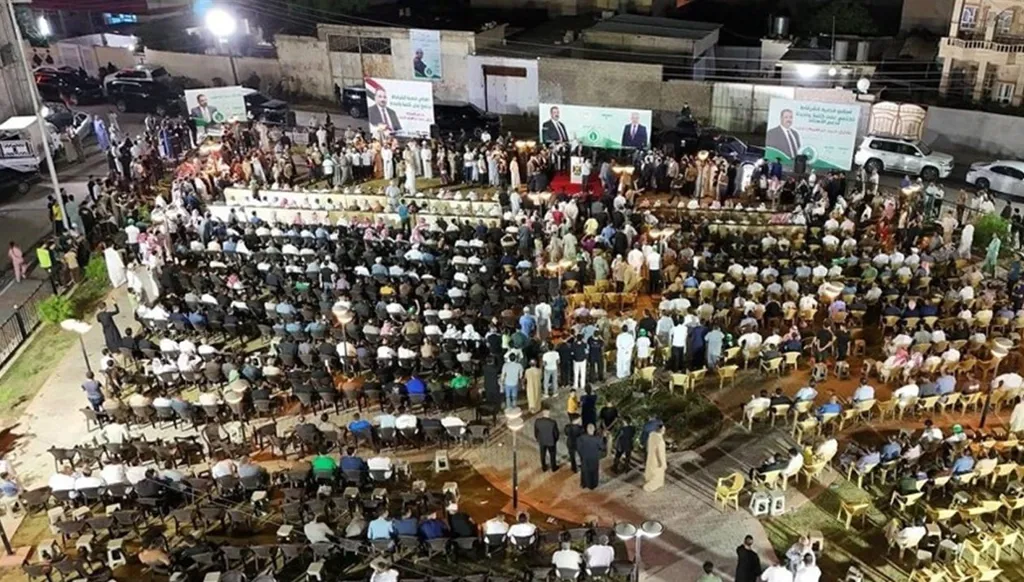 مسلحون يقتحمون مهرجاناً انتخابياً في العراق... هلع وفوضى