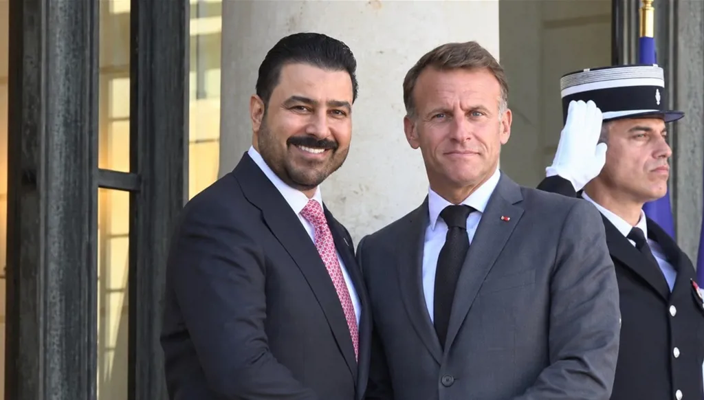 ماكرون يستقبل الزيدي في الإليزيه لبحث التعاون الدفاعي وأمن الطاقة