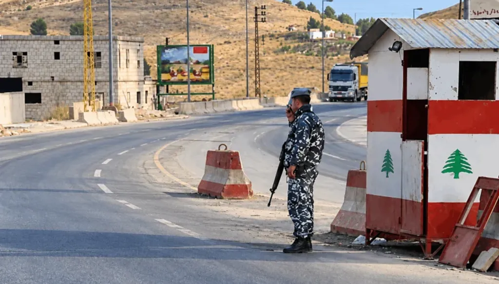 حاجز في منطقة ضهر البيدر 