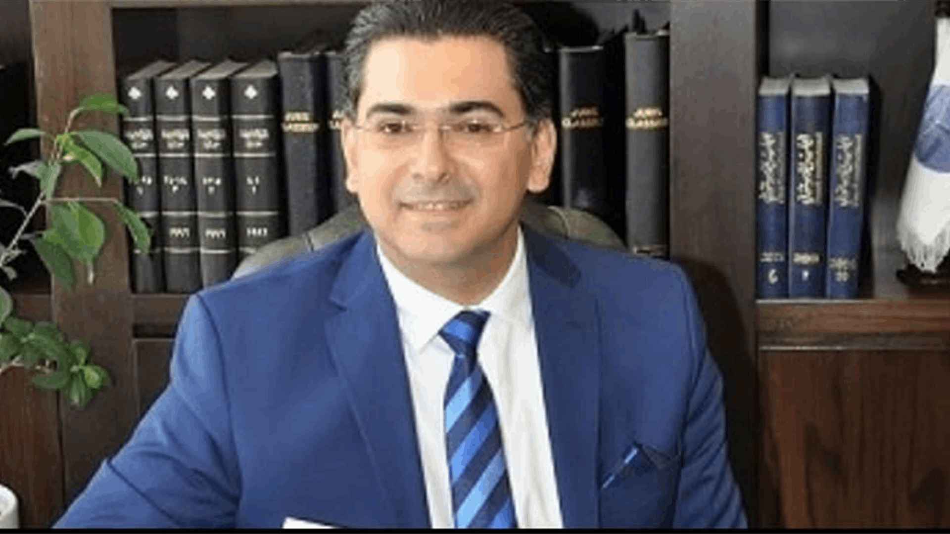 وزير الاعلام اللبناني بول مرقص