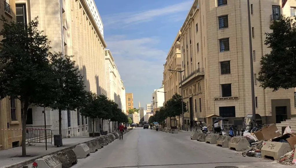 إخلاء وإقفال شارع المصارف تزامناً مع انعقاد جلسة نيابيّة