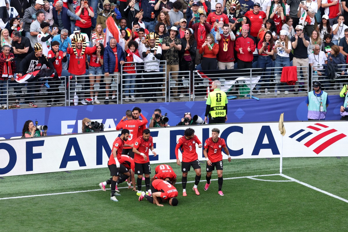 لاعبو مصر في كأس العالم 2026. (أ ف ب)