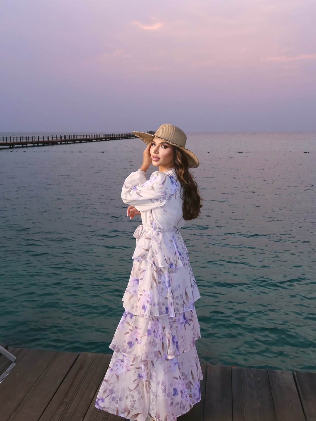 نهى نبيل تعتمد موضة الأزياء المحتشمة (انستغرام)