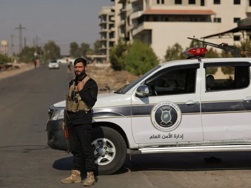 صورة أرشيفية للشرطة في السويداء