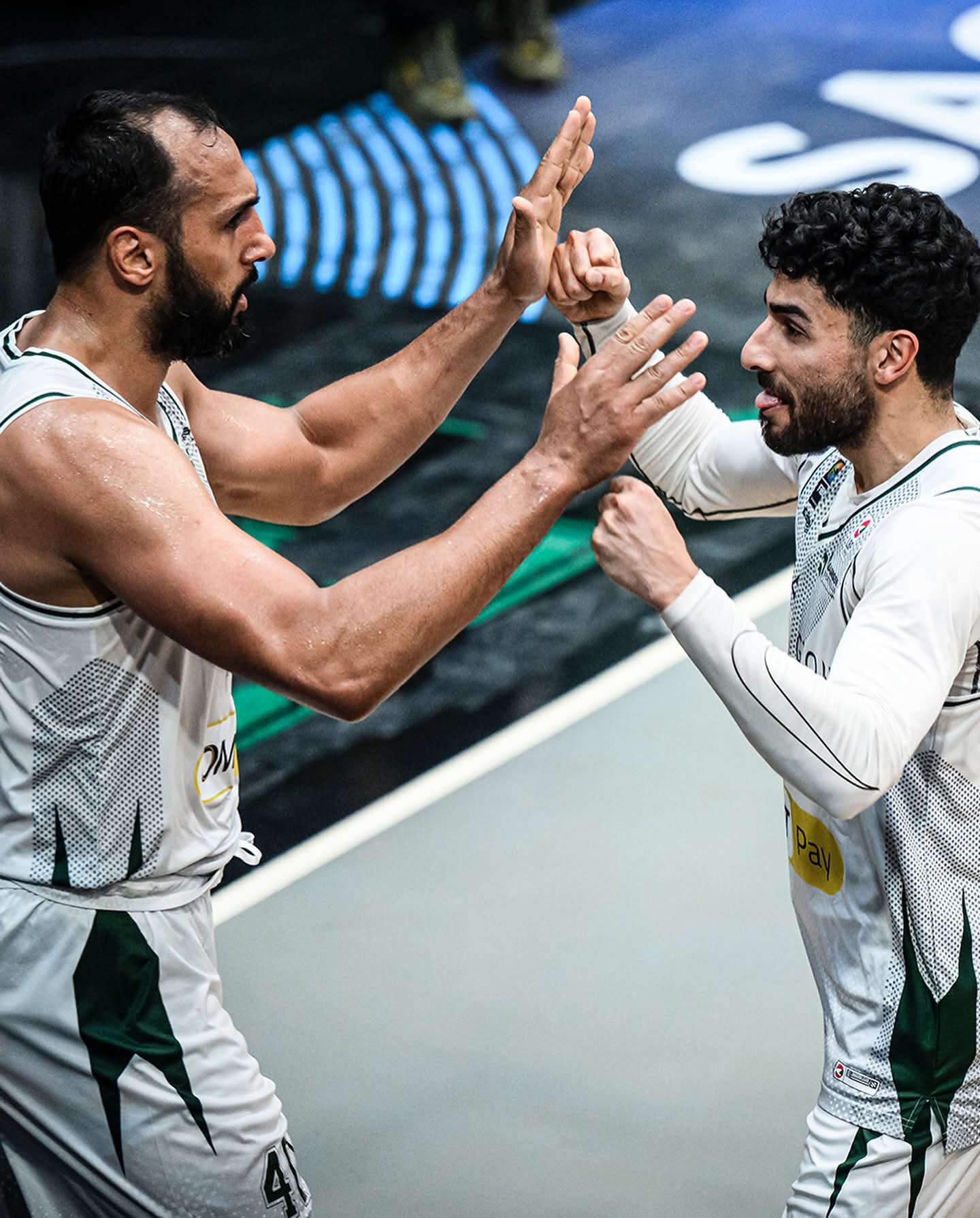 علي حيدر وجاد خليل. (وكالات)