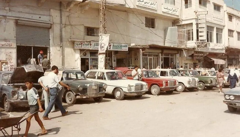 صورة قديمة لمدينة صور جنوبي لبنان (أرشيفية).