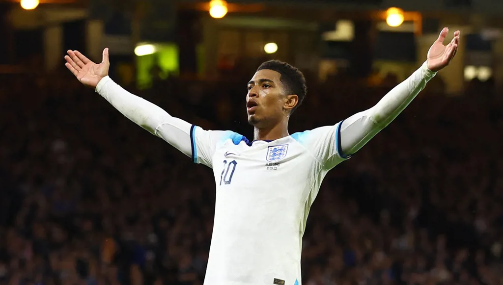 جود بيلينغهام أفضل لاعب في منتخب إنكلترا بعد تحطيمه الأرقام القياسية