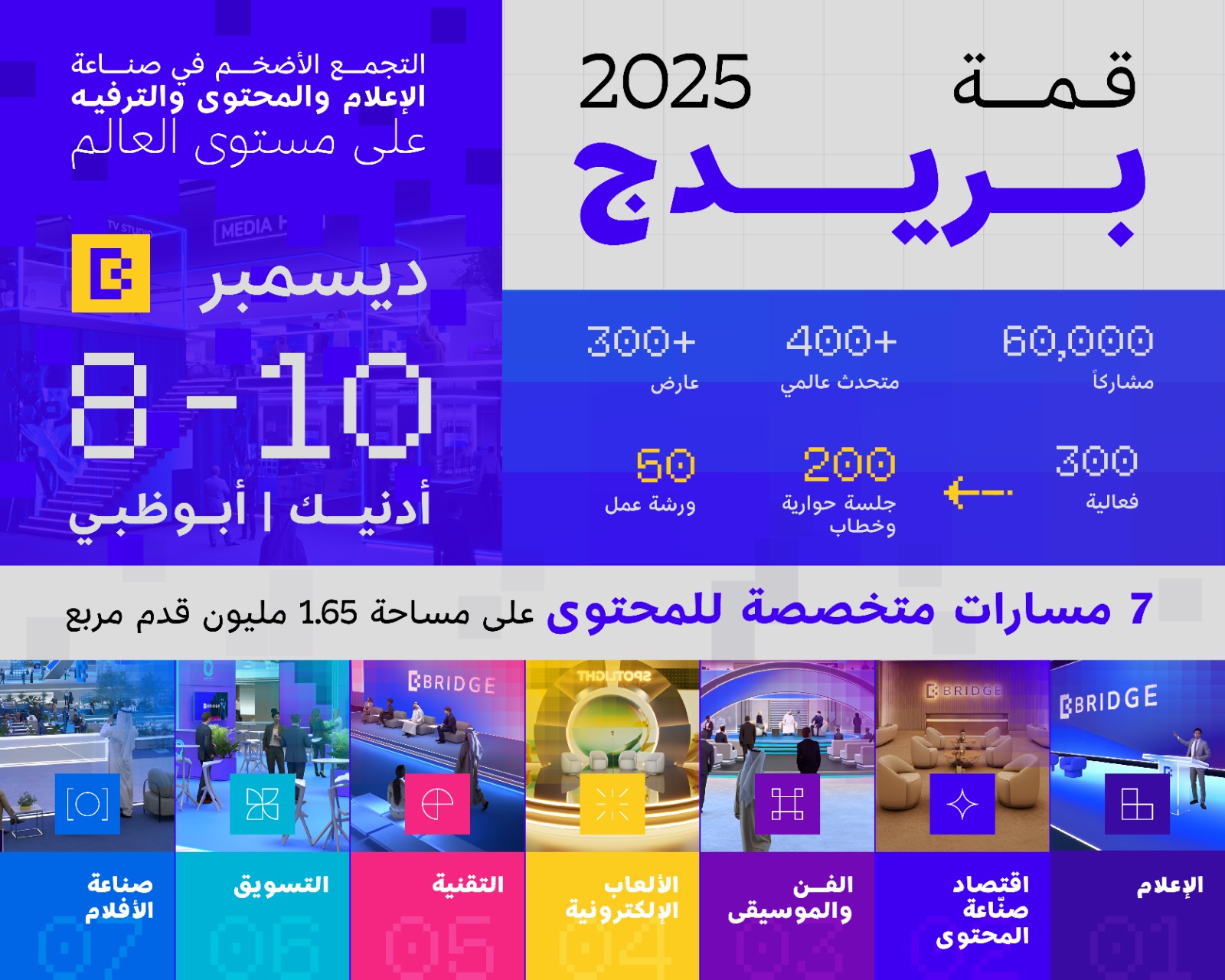 بيان تعريفي عن قمة بريدج المقبلة.