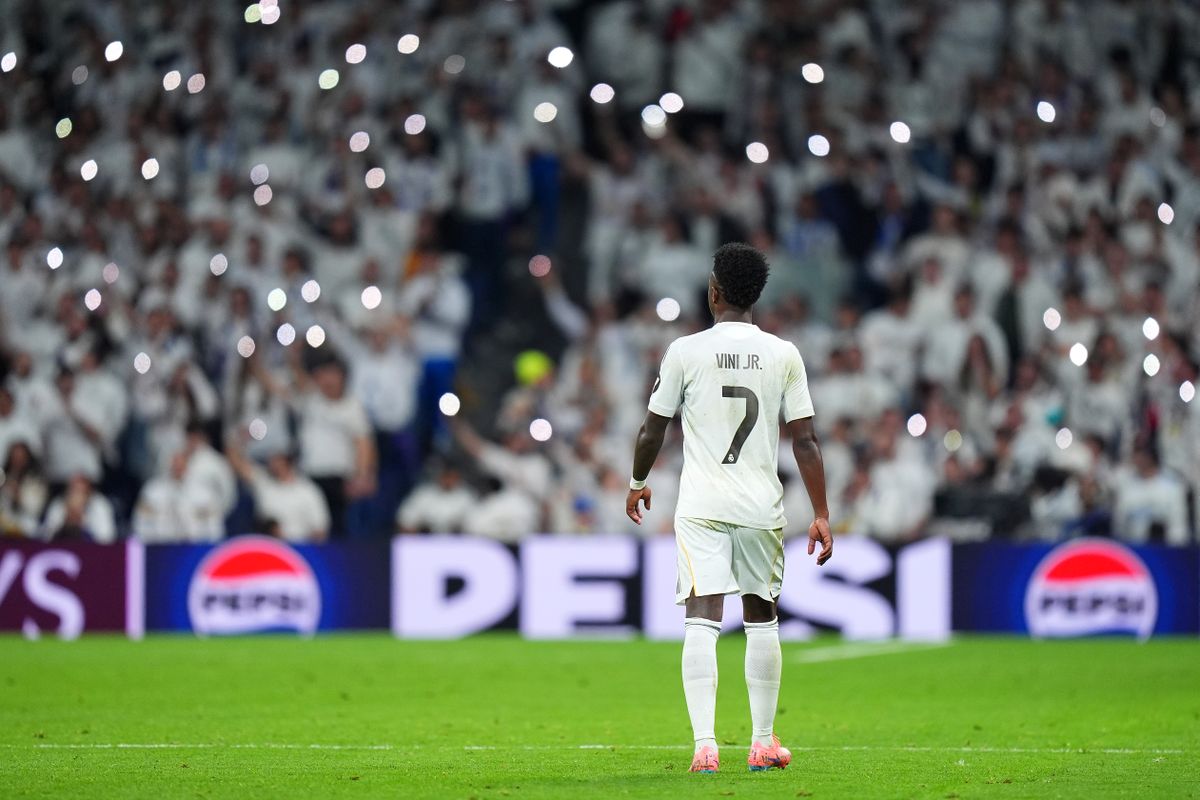 فينيسيوس ثاني أكثر لاعب من غير أوروبي تسجيلاً في الأدوار الإقصائيىة لدوري الأبطال. (وكالات)