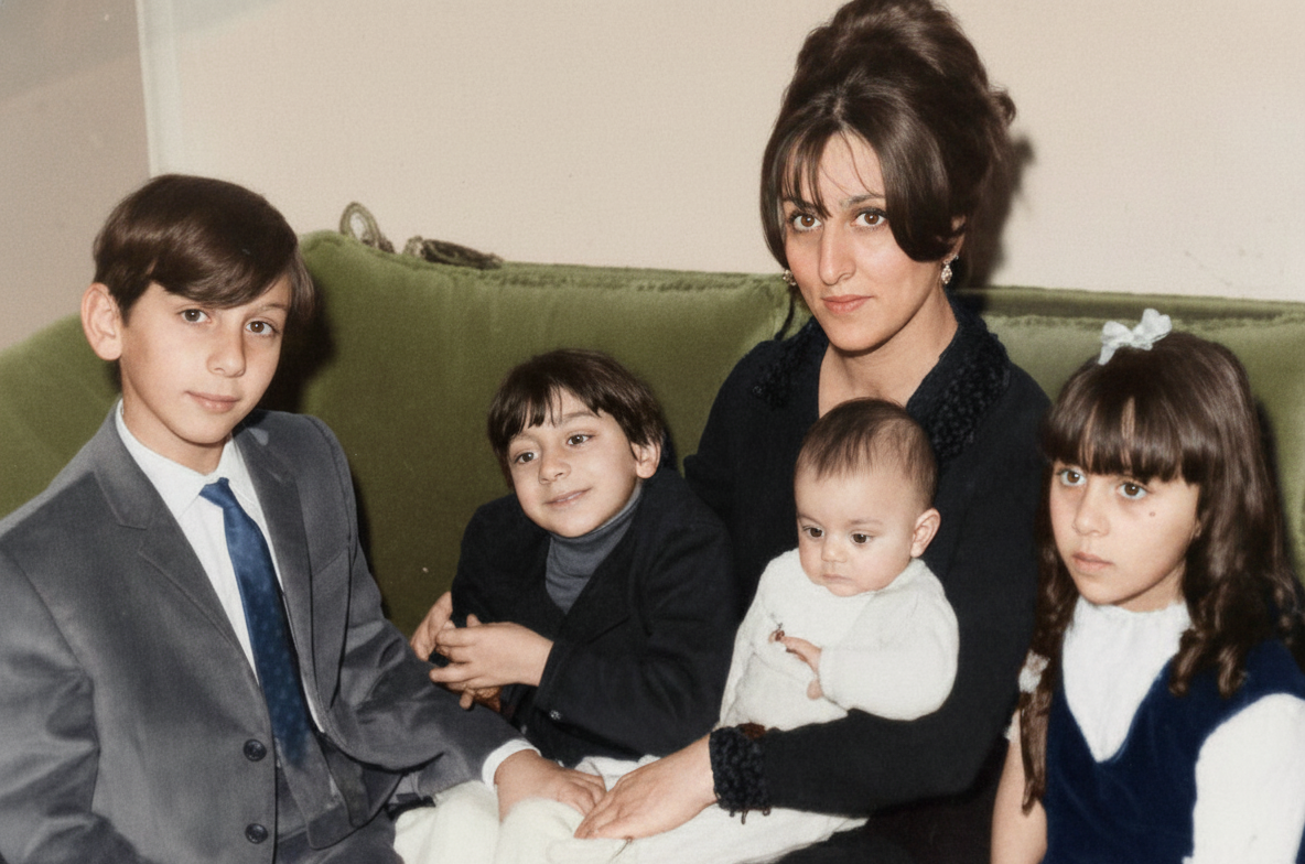 السيدة فيروز وأولادها. (أرشيفية)