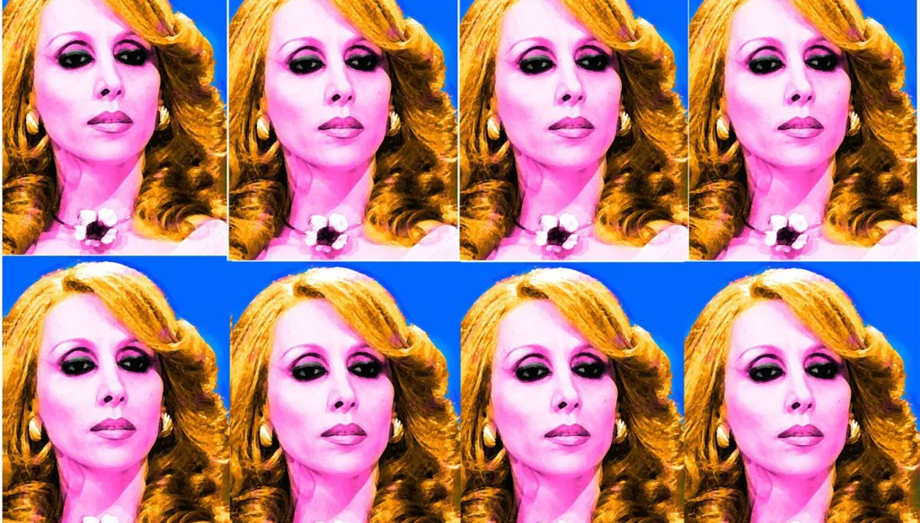 فيروز بريشة منصور الهبر، على طريقة آندي وارهول.