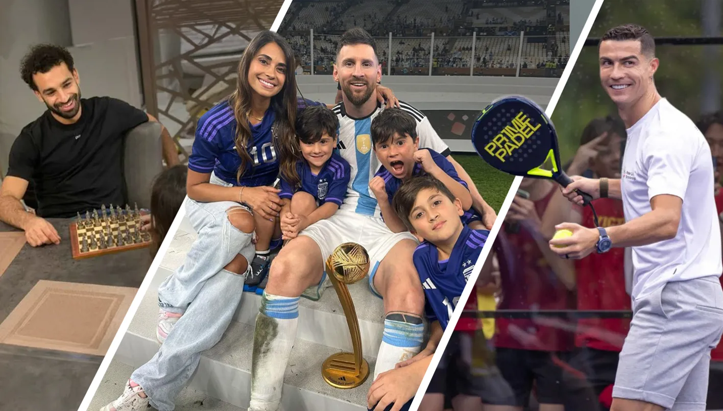 رونالدو وميسي وصلاح... ماذا يفعل النجوم بعيداً عن الملاعب؟